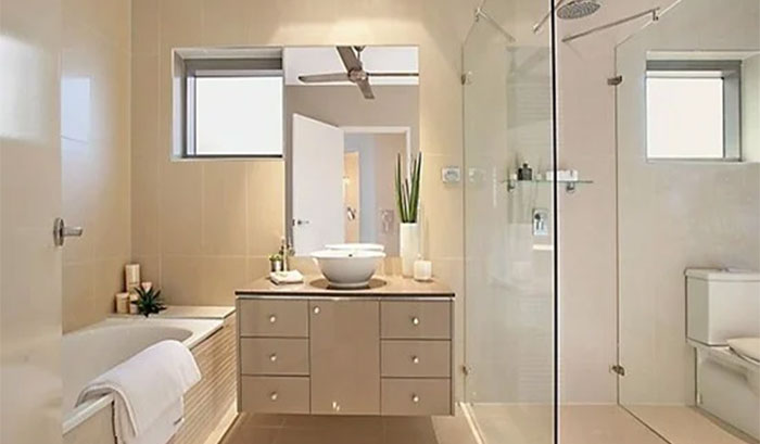 tủ lavabo PVC trong phong cách Modernism