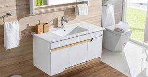 tủ lavabo PVC trong phong cách Modernism