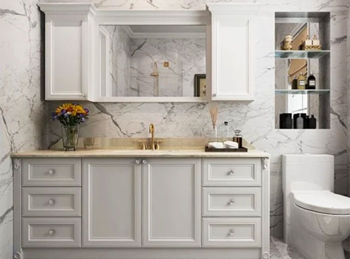 Tìm hiểu tủ lavabo phong cách tân cổ điển