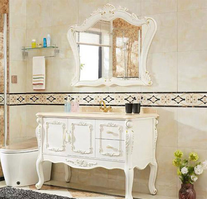 Tìm hiểu tủ lavabo phong cách tân cổ điển