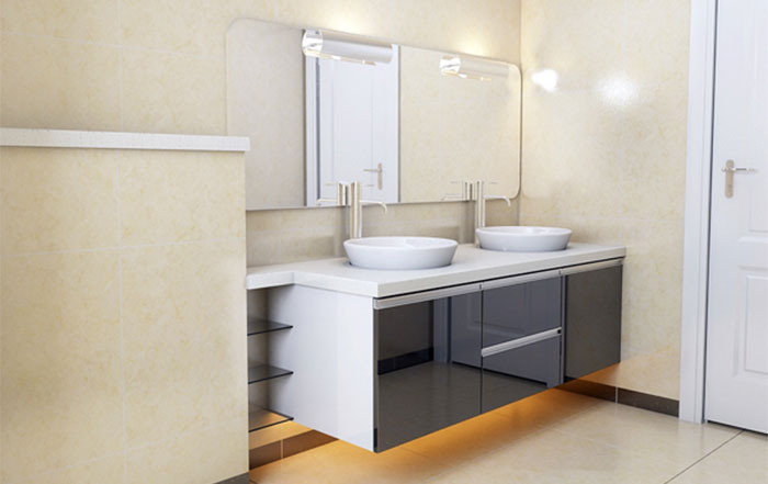 Đặc điểm nổi bật khi dùng tủ nhựa lavabo PVC