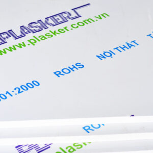 Gia công dán bề mặt nội thất bằng tấm nhựa PVC Plasker
