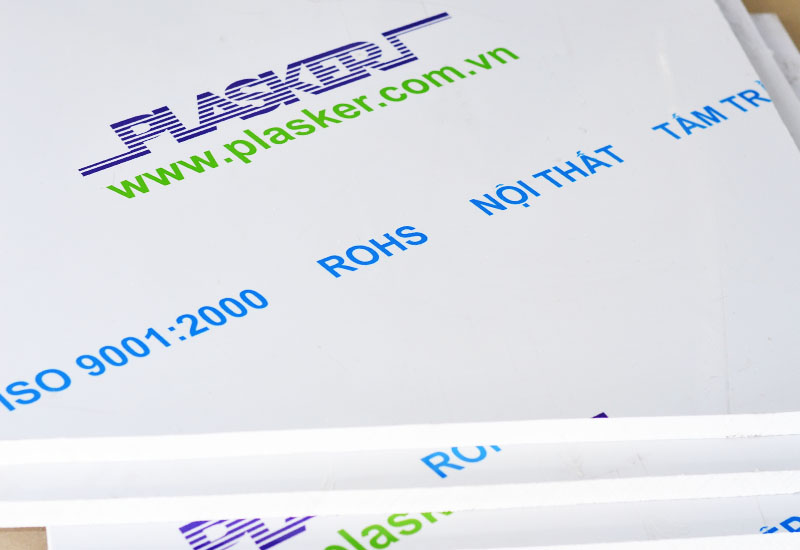 Gia công dán bề mặt nội thất bằng tấm nhựa PVC Plasker