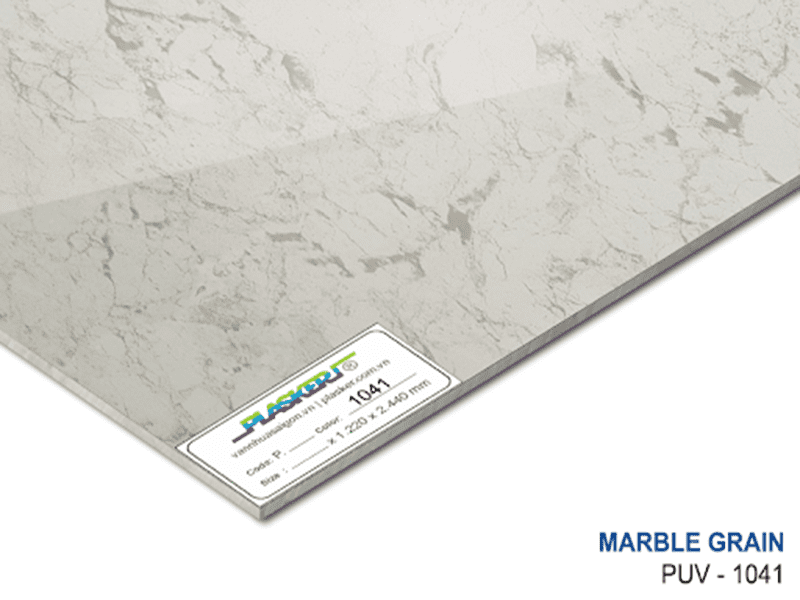 Gia công ghép cứng tấm nhựa PVC với tấm đá PUV chắc chắn