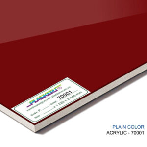 Tấm nhựa PVC phủ Acrylic màu đỏ