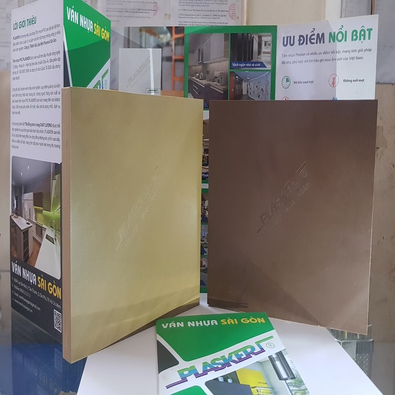 Tấm nhựa pvc plasker E8 đơn sắc có công dụng tuyệt vời